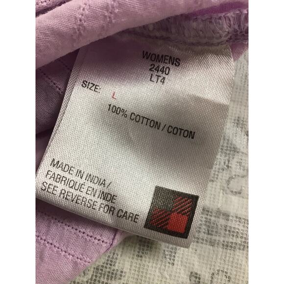Woolrich Lavender Women's Button Up Shirt Size Large - Picture 6 of 7